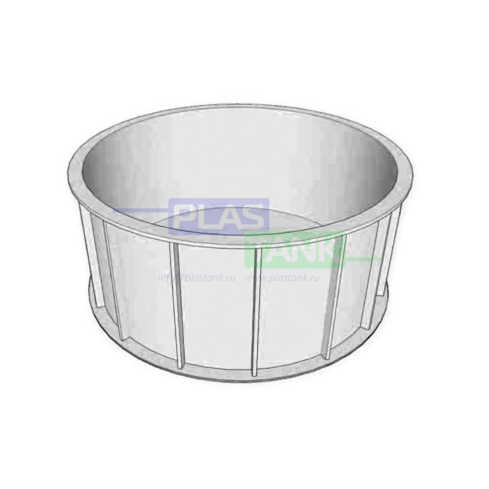 Купить Купель - бассейн PLASTANK - ПЛАСТАНК круглая для бани и сауны