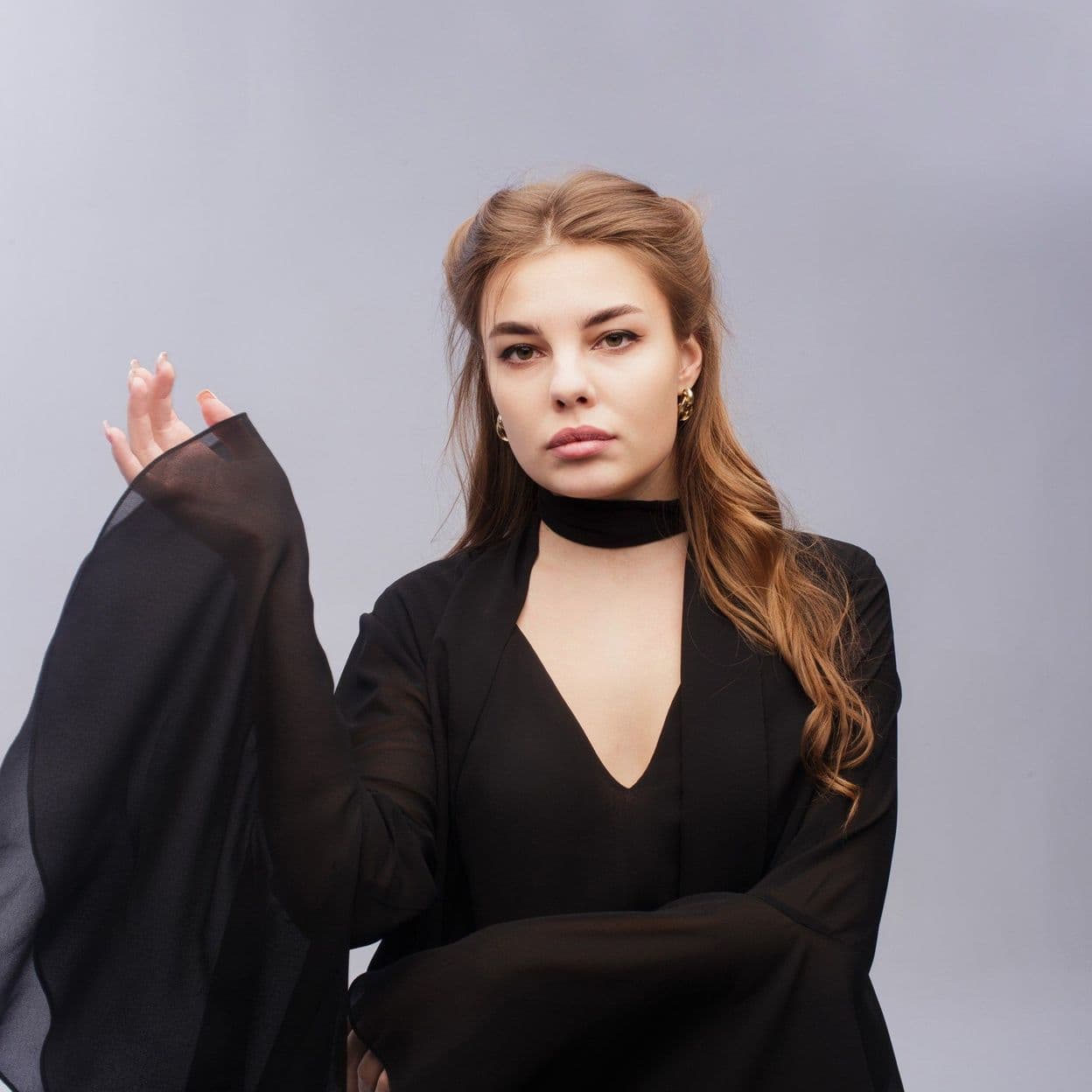 Купить Блузка SWAN черная