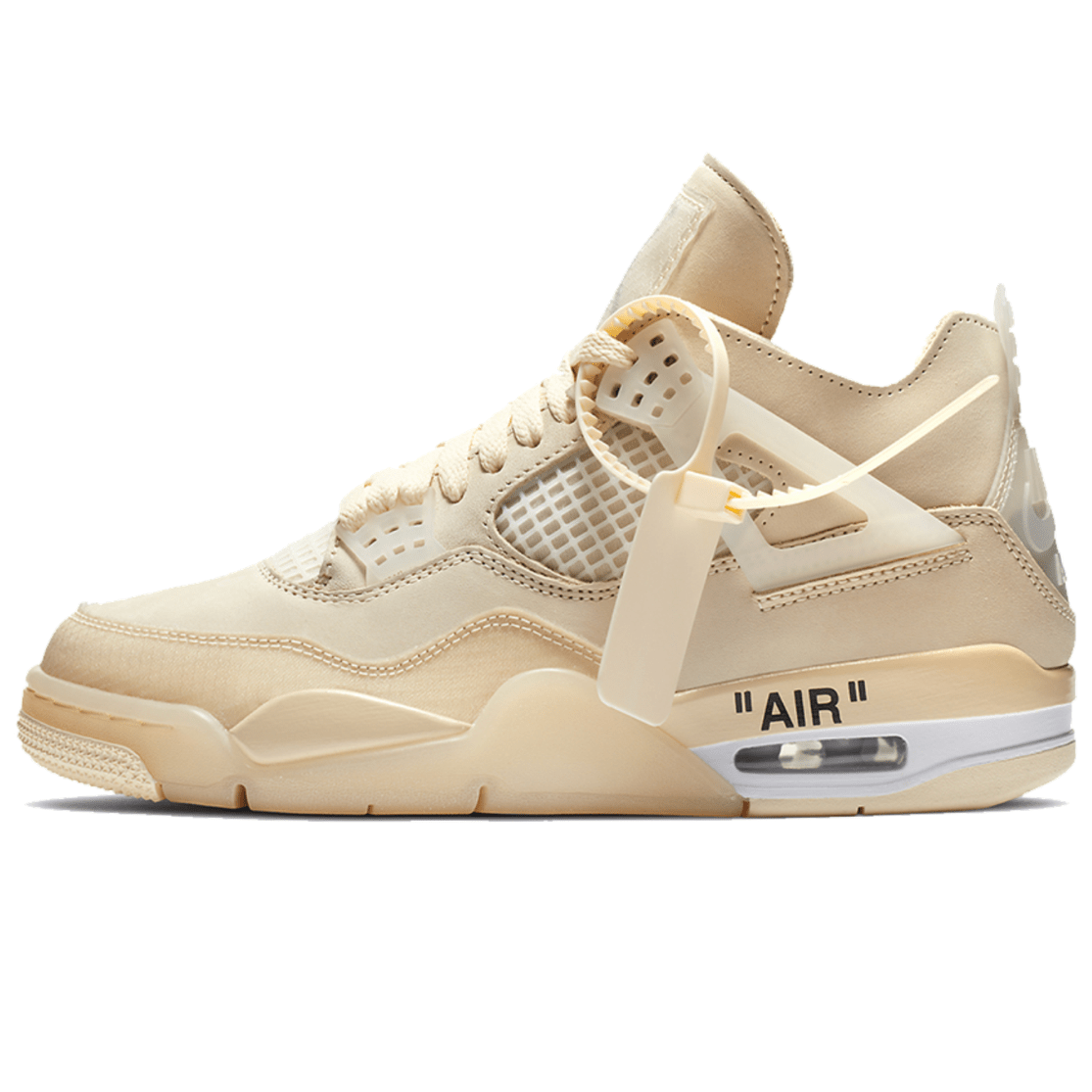 Купить Off White x Nike Air Jordan 4 Sail