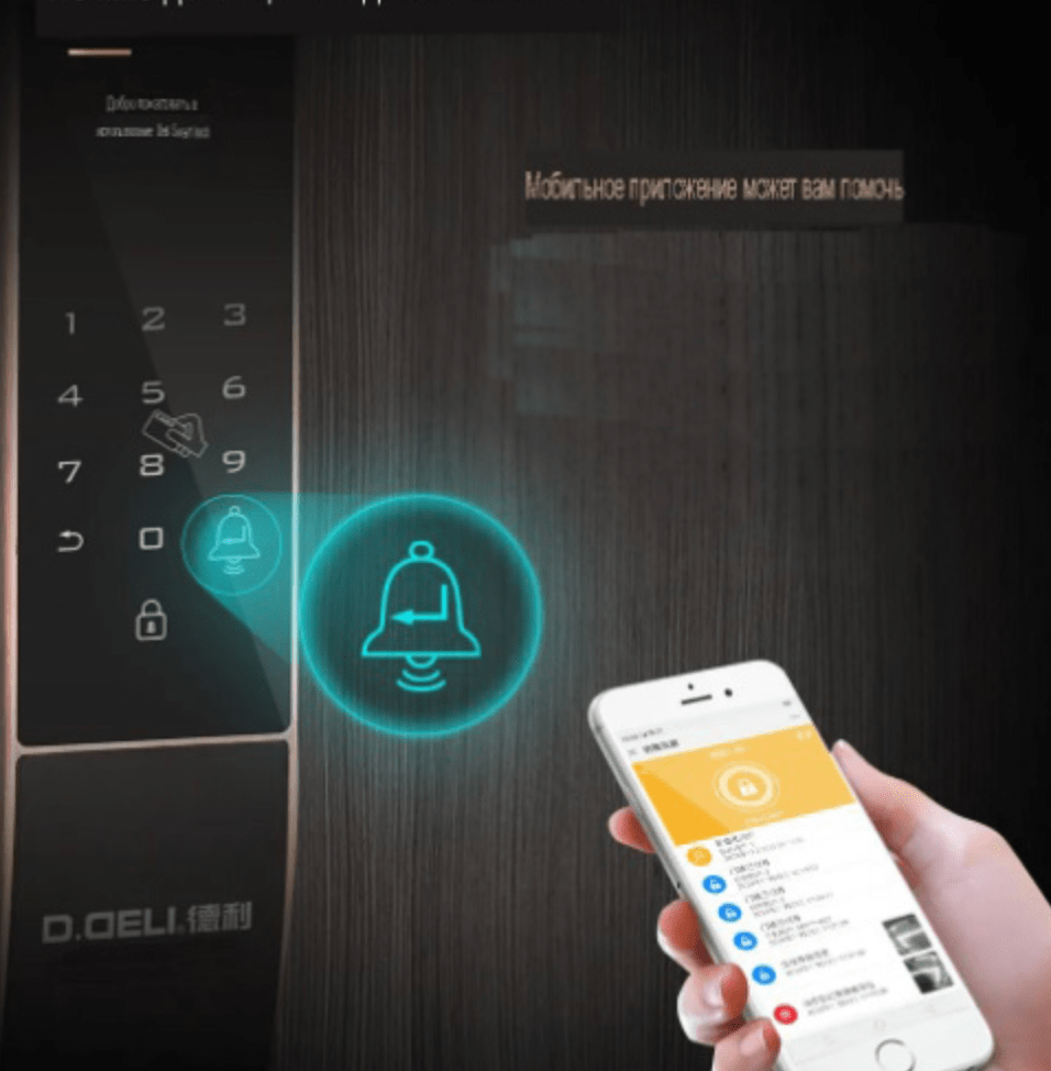 Купить Биометрический врезной дверной замок Smart lock USmart GOD Z001D