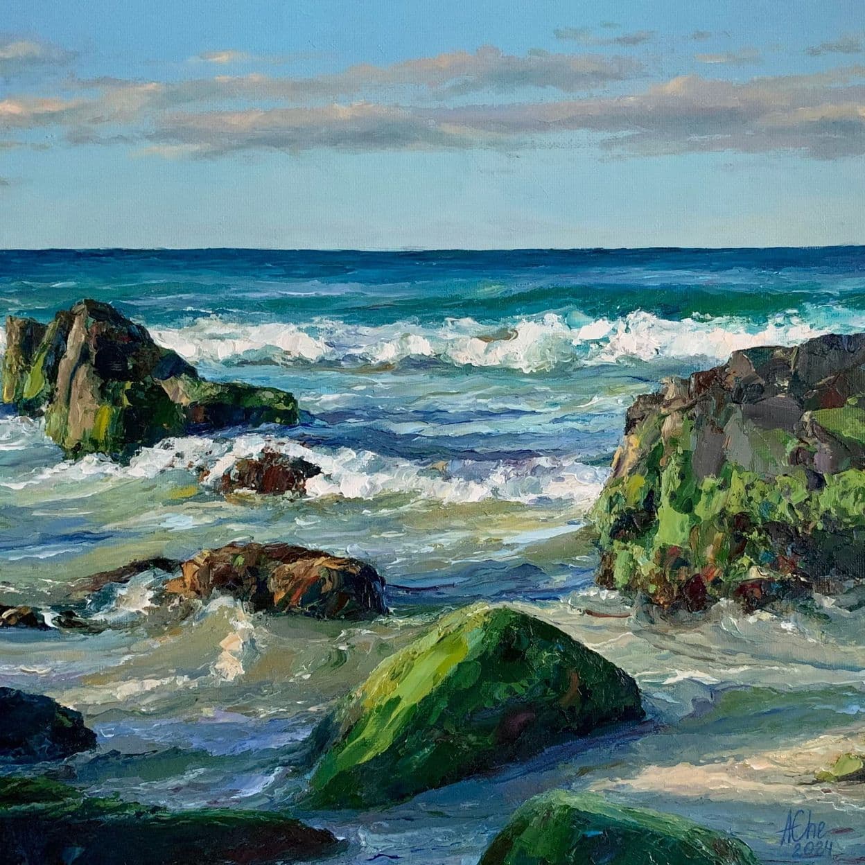 Купить Картина маслом «Море»