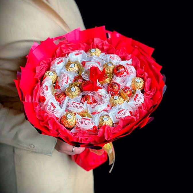 Букет из конфет