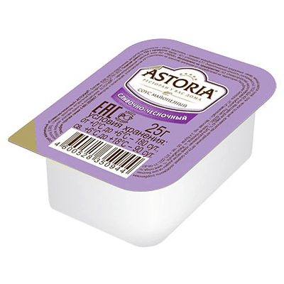Купить СОУС АСТОРИЯ СЛИВОЧНО-ЧЕСНОЧНЫЙ 25 Г. X 25 ШТ. доставка продуктов Тюмень . доставка продуктов в Тюмени . доставка фруктов Тюмень . доставка фру