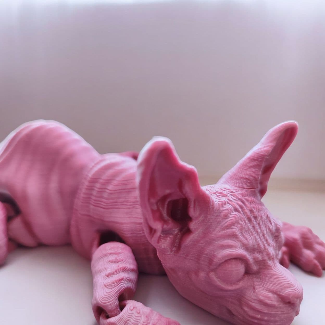 Купить Подвижная игрушка кошка Сфинкс V-ушки