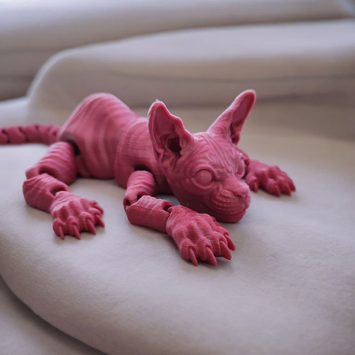 Купить Подвижная игрушка кошка Сфинкс V-ушки