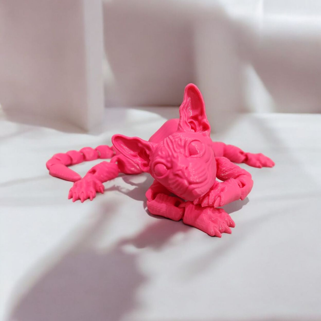 Купить Подвижная игрушка кошка Сфинкс V-ушки