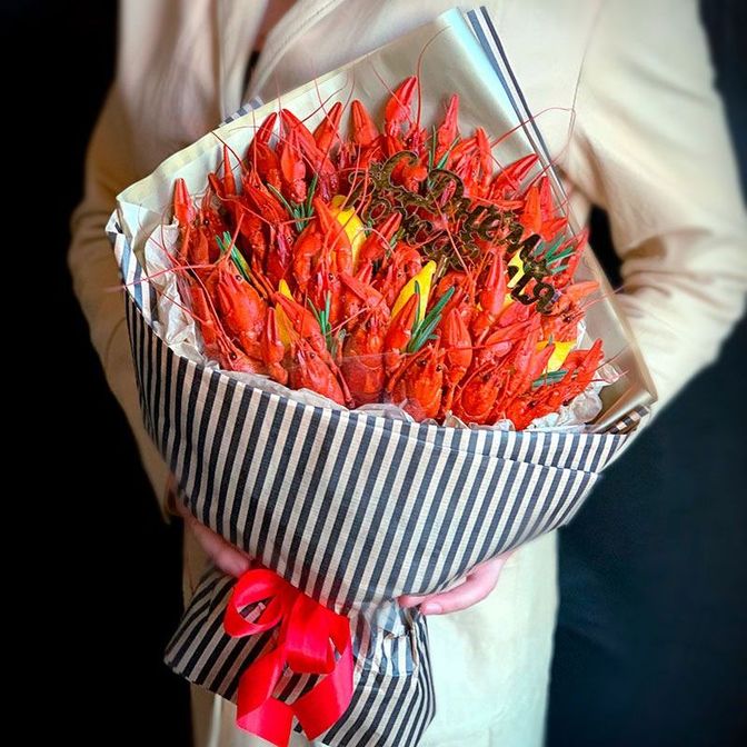 Букет из 1 кг раков