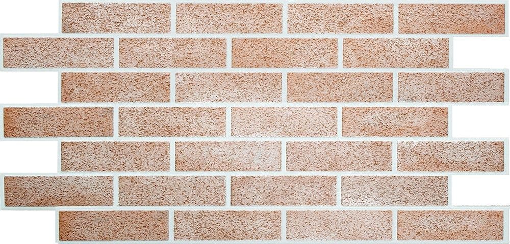 Купить Панели ПВХ Кирпич каминный 0.3мм