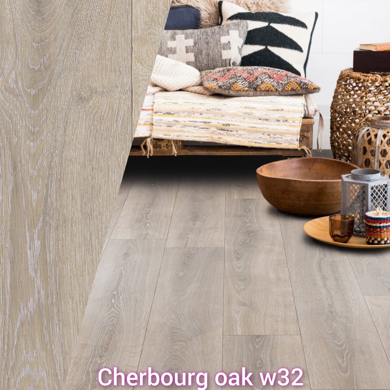 Купить (3.5х2.34БРАК)Линолеум IVC Greenline CHERBOURG OAK W32 полукоммерческий остаток