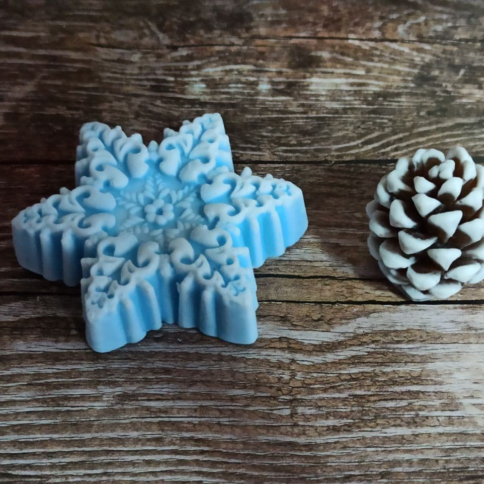 Купить Мыло " Снежинка "