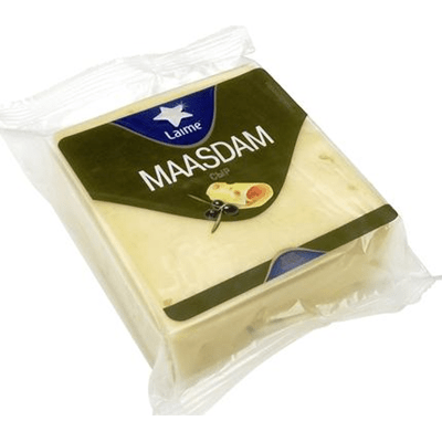 Купить СЫР МААСДАМ LAIME 45% КУСОК 270 Г . с доставкой на дом . Доставка продуктов Тюмень , доставка продуктов в Тюмени , dostavka-produktov-tyumen , 
