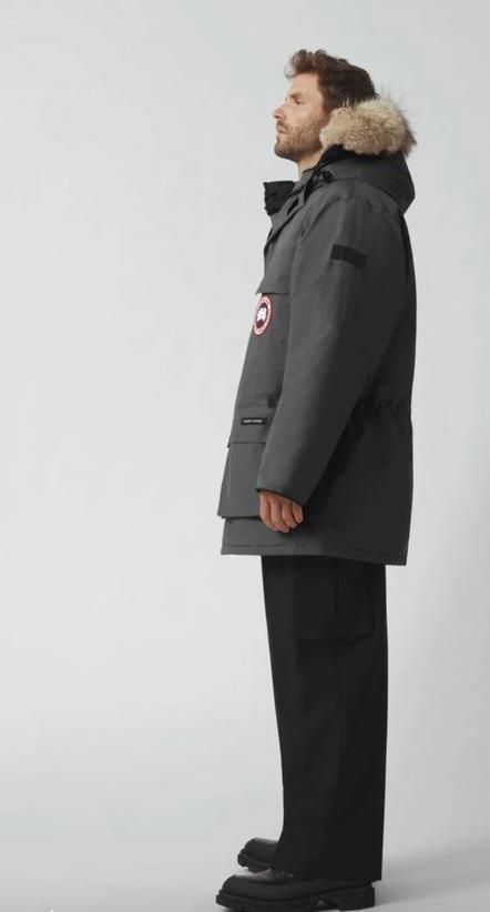 Купить Пуховик Canada Goose Expidition Parka серая