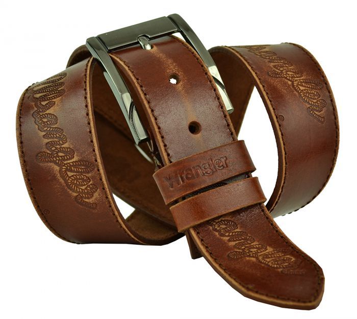 Купить Wrangler Colt 9 РЕМЕНЬ МУЖСКОЙ ДЖИНСОВЫЙ 45 мм