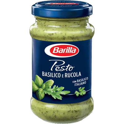 Купить СОУС ПЕСТО BARILLA С БАЗИЛИКОМ И РУККОЛОЙ 190 Г. с доставкой на дом . Доставка продуктов Тюмень , доставка продуктов в Тюмени , dostavka-produk