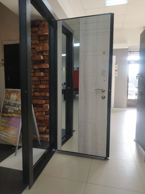 Купить Дверь входная "СТЕЛС", ЗЕРКАЛО, ЮДМ