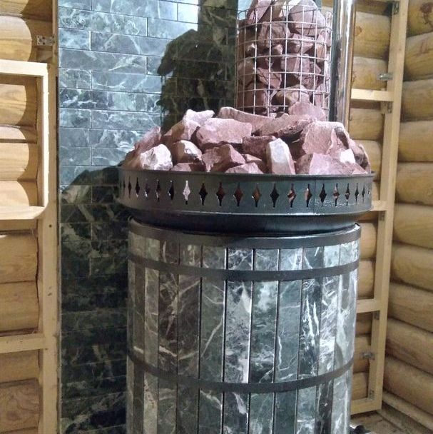 Купить Печь банная «РУССКАЯ БАНЯ» С ЗАКРЫТОЙ КАМЕНКОЙ в змеевике