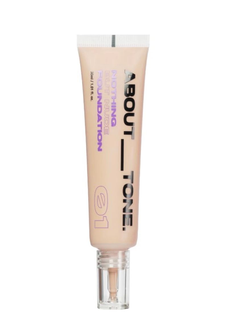 Купить About Tone Тональная основа – натуральный Nothing But Nude Foundation – 03 Natural 30 мл