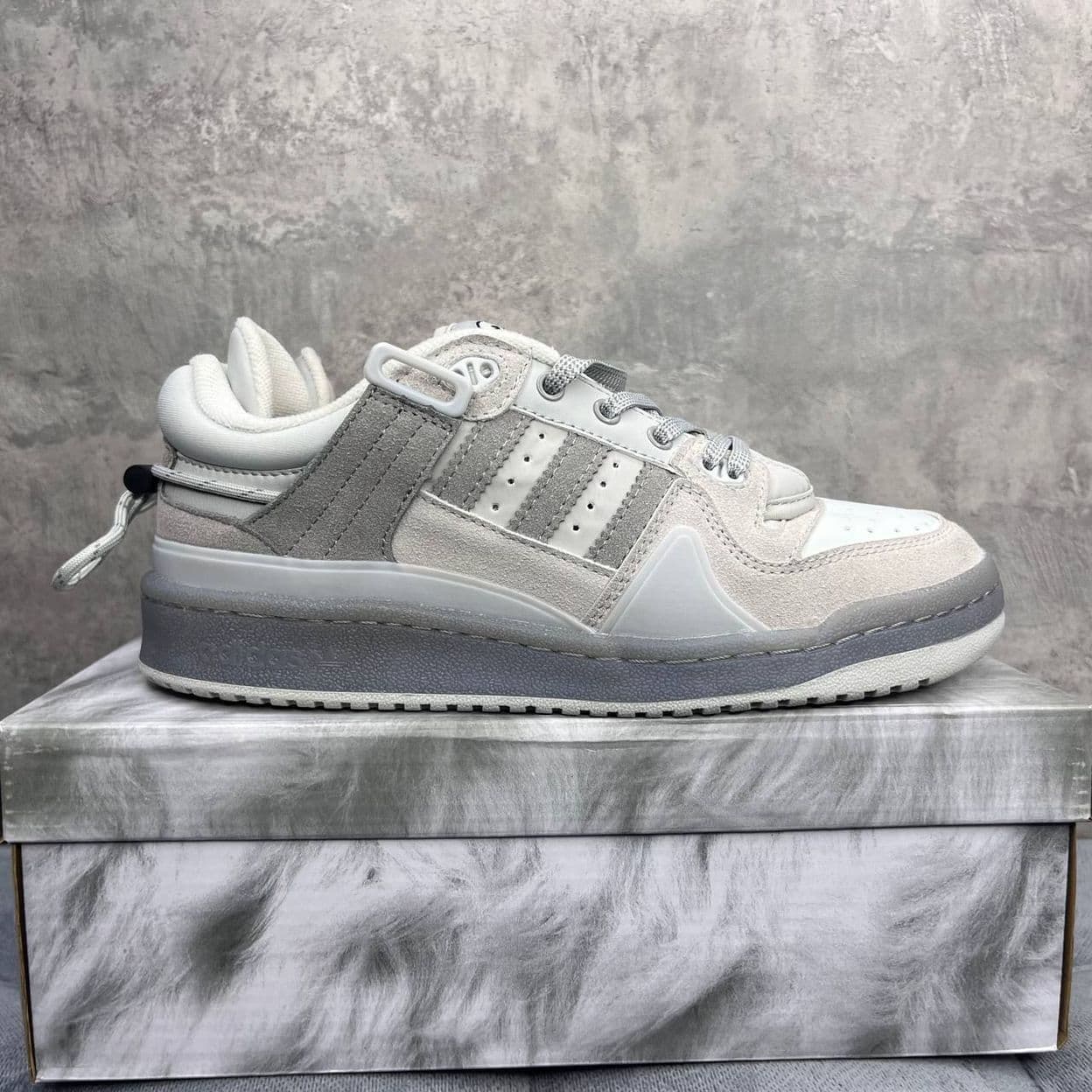 Купить Adidas Forum Bad Bunny Grey