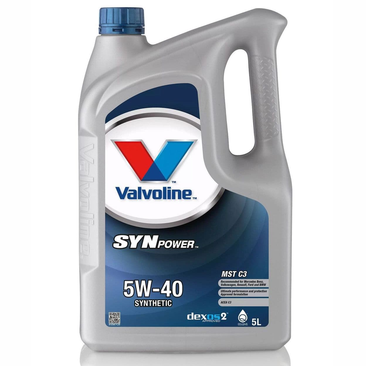 Купить Масло моторное Valvoline SynPower MST C3 Motor Oil SAE 5W-40 - 5 литров