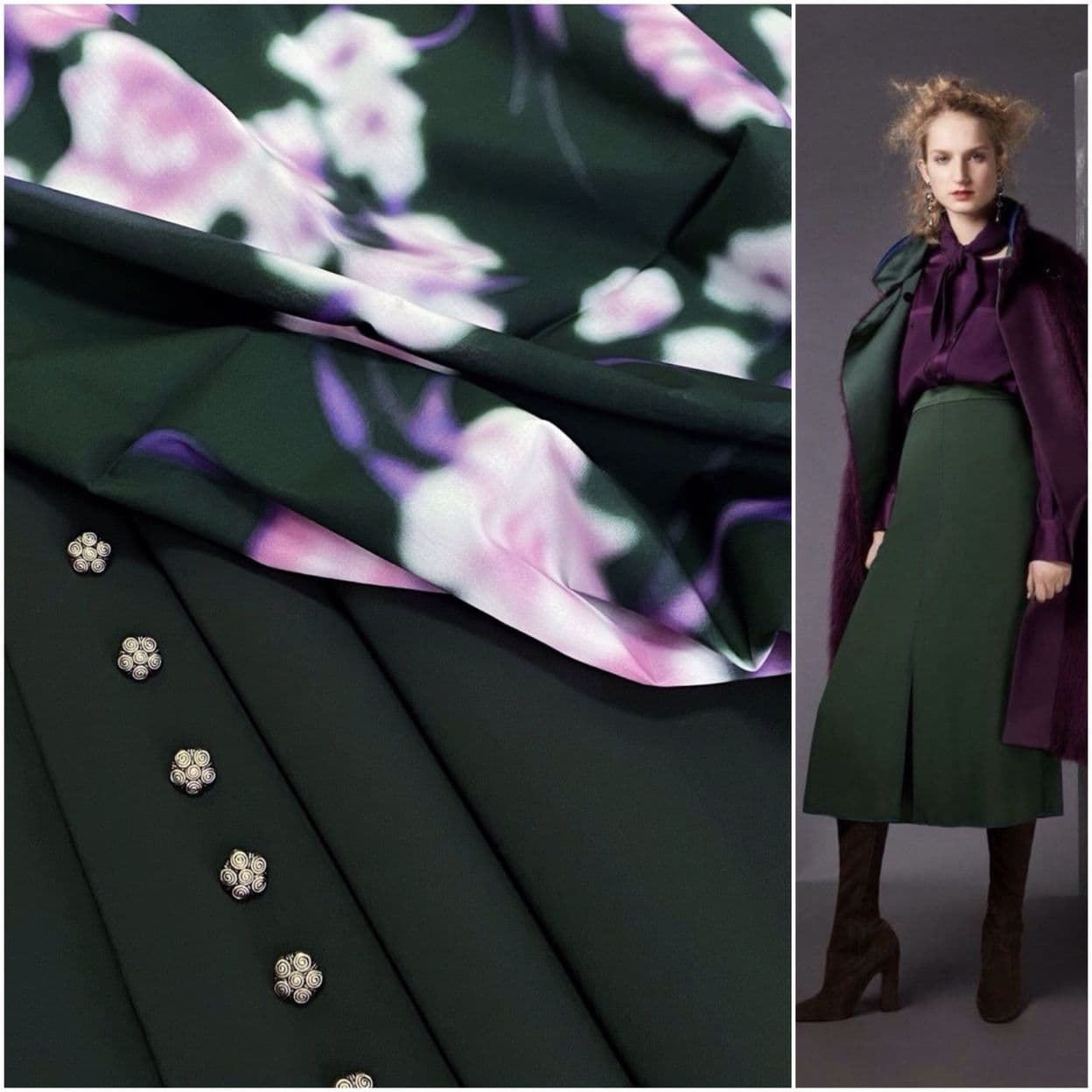 Купить Ткань вискоза креп Salvatore Ferragamo