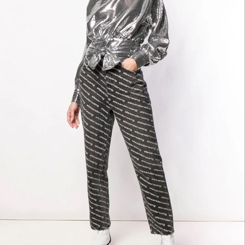 Купить Джинсы Alexander Wang, Black