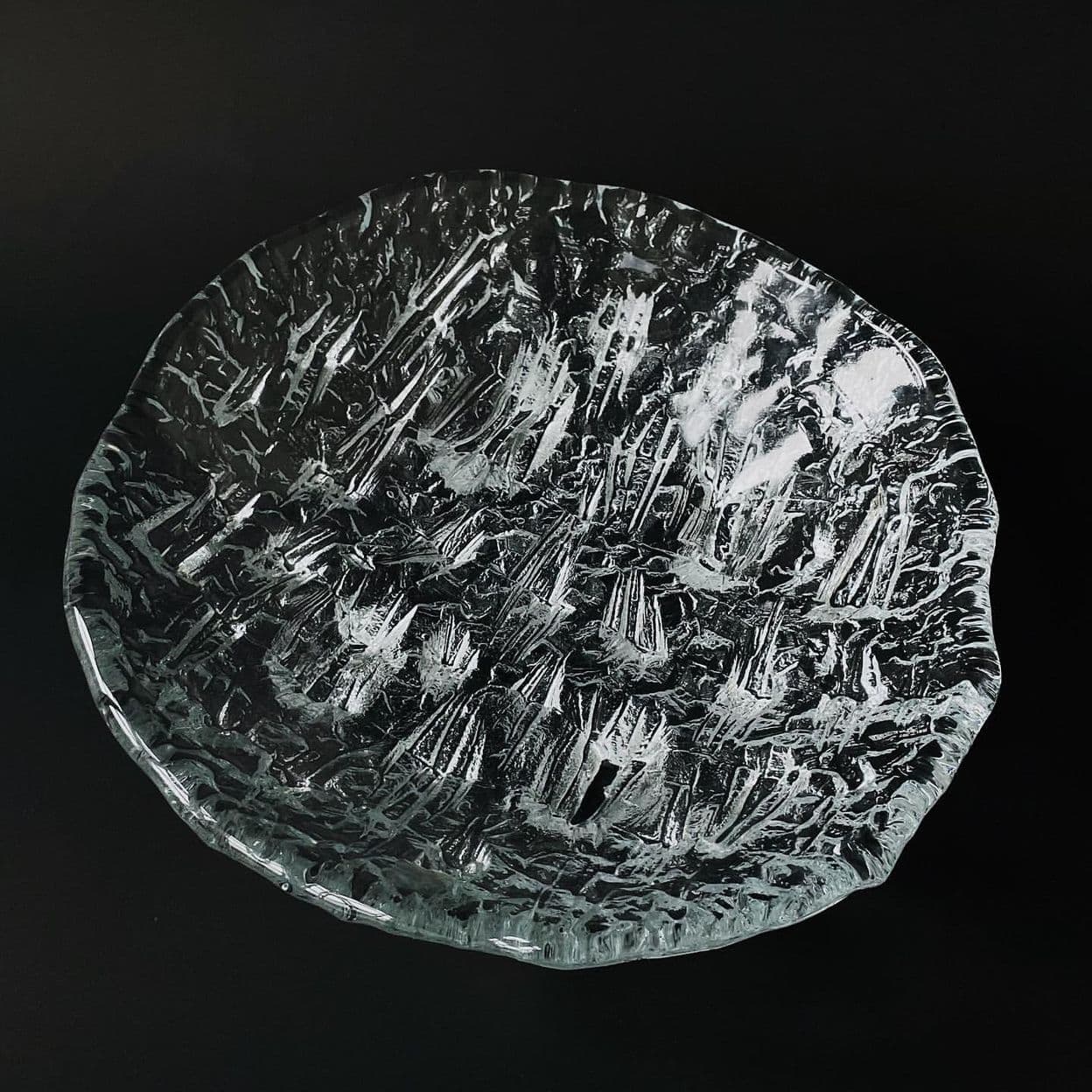 Купить Винтажное стеклянное блюдо