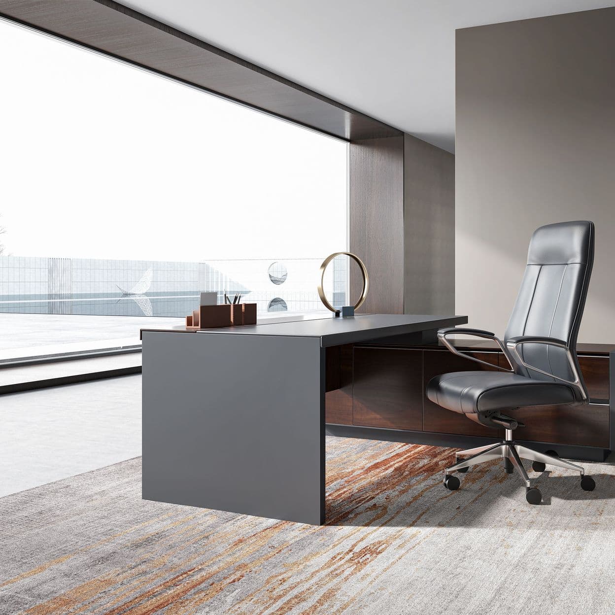 Купить Стол руководителя 2200*1800*750мм