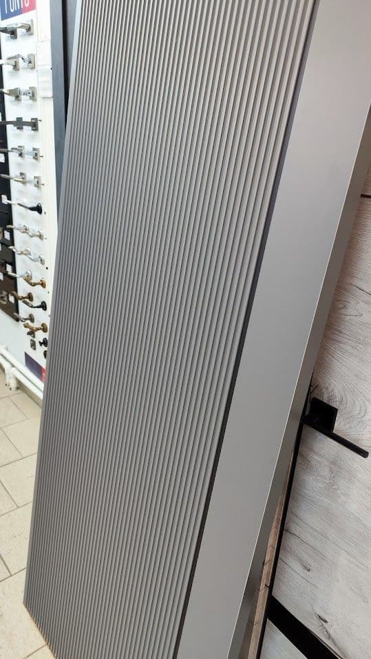 Купить Дверь межкомнатная "F-5", графит софт (полотно)