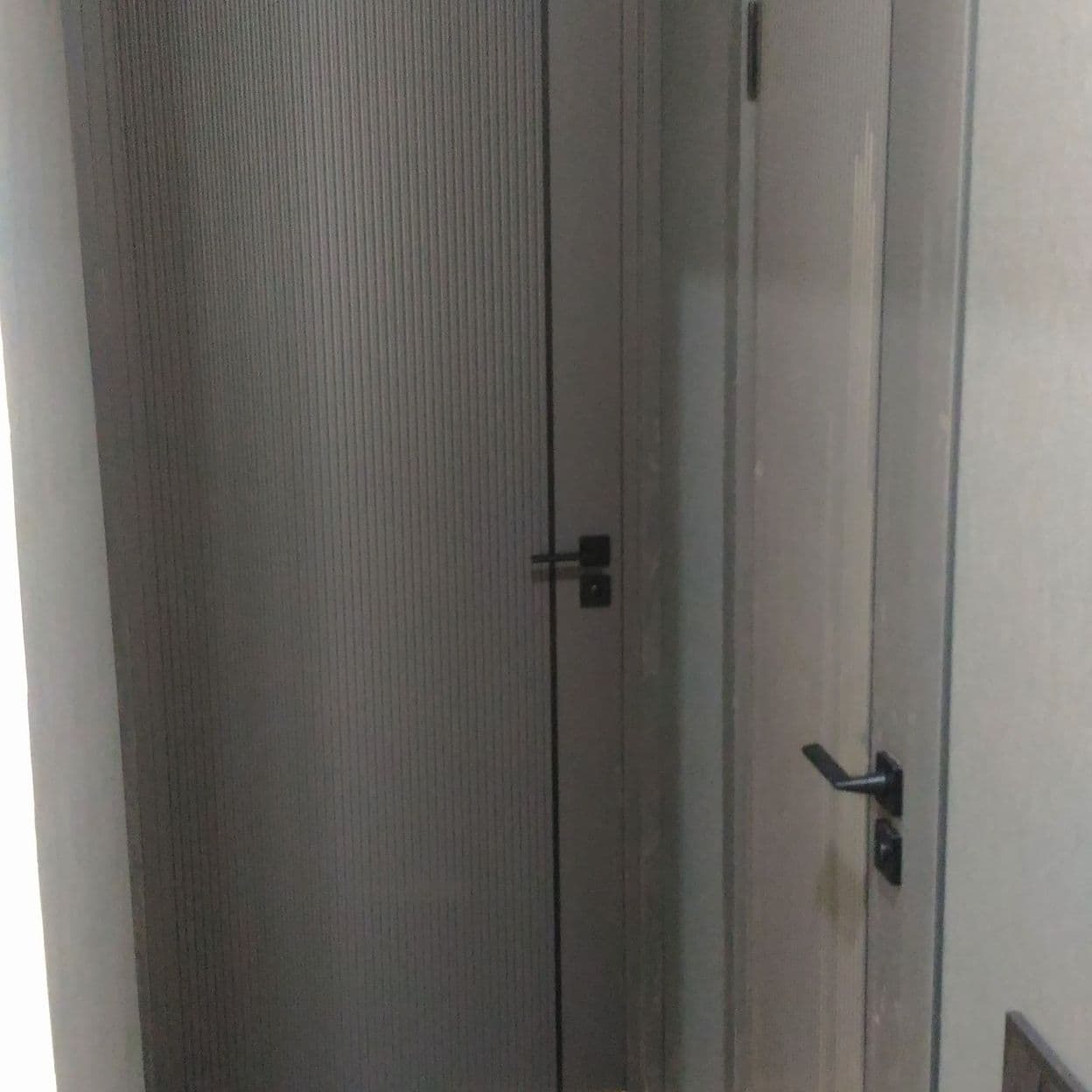 Купить Дверь межкомнатная "F-5", графит софт (полотно)