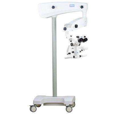 Купить Микроскоп дентальный Zumax М2380 подкатной (Vario + PD + камера + угл.удлинитель + поворот.кольцо)