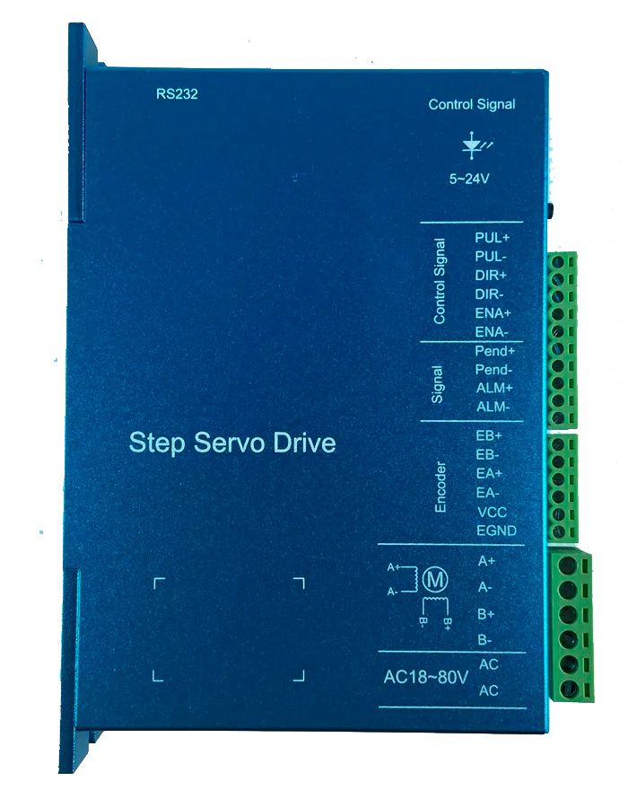 Купить Шаговый драйвер ZDM-2HA865 RS232