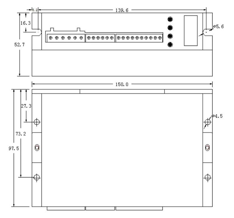 Купить Шаговый драйвер ZDM-2HA865 RS232