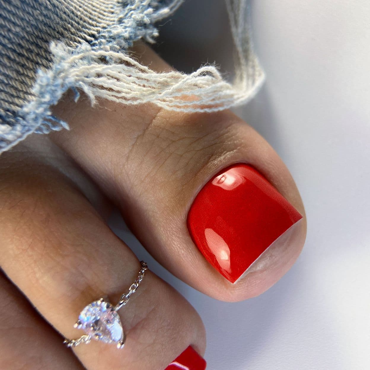 Купить Пленки для педикюра Fiery Red