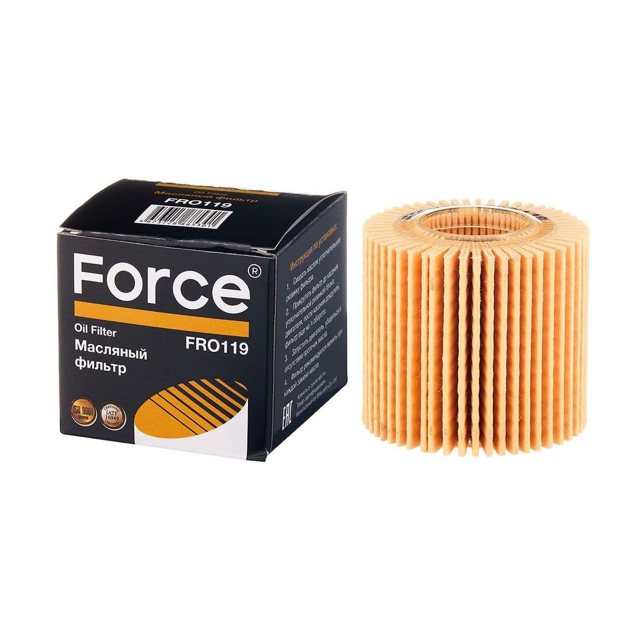 Купить Вставка масляная O-119 FORCE FRO119 (04152-37010)