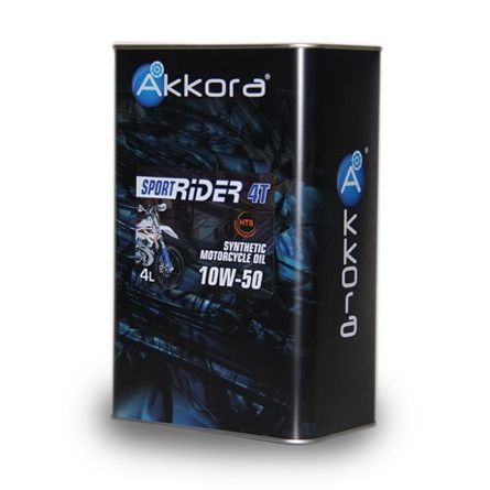 Купить Масло для мотоцикла Akkora 10w-50 RIDER SPORT 4T