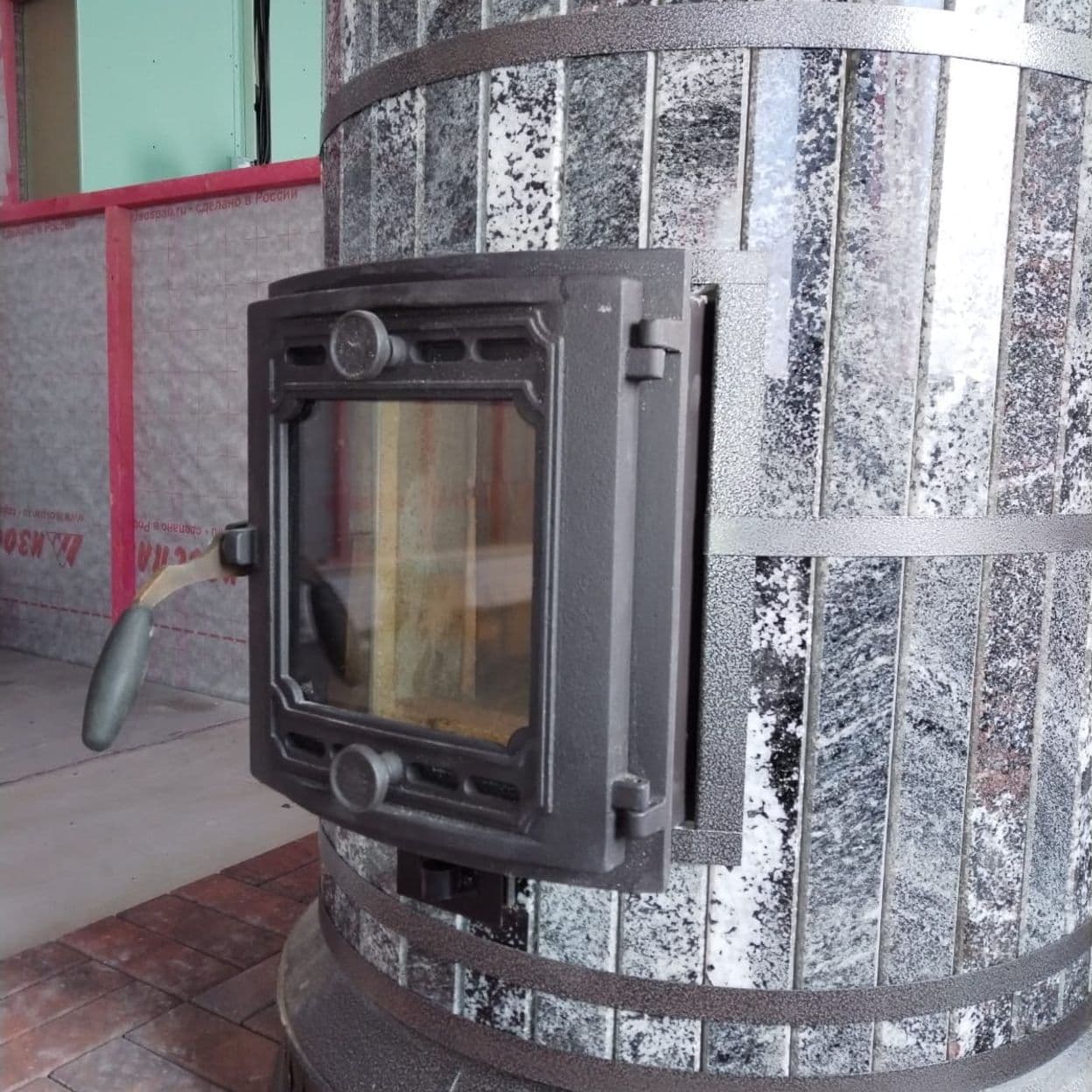 Купить Печь отопительная "СУДАРЫНЯ" в змеевике