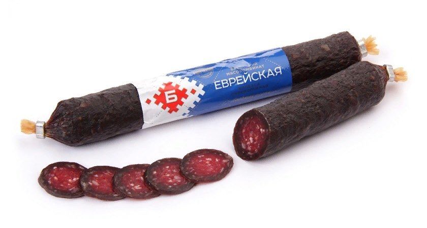 Купить Колбаса сырокопченая салями "Еврейская" Брест