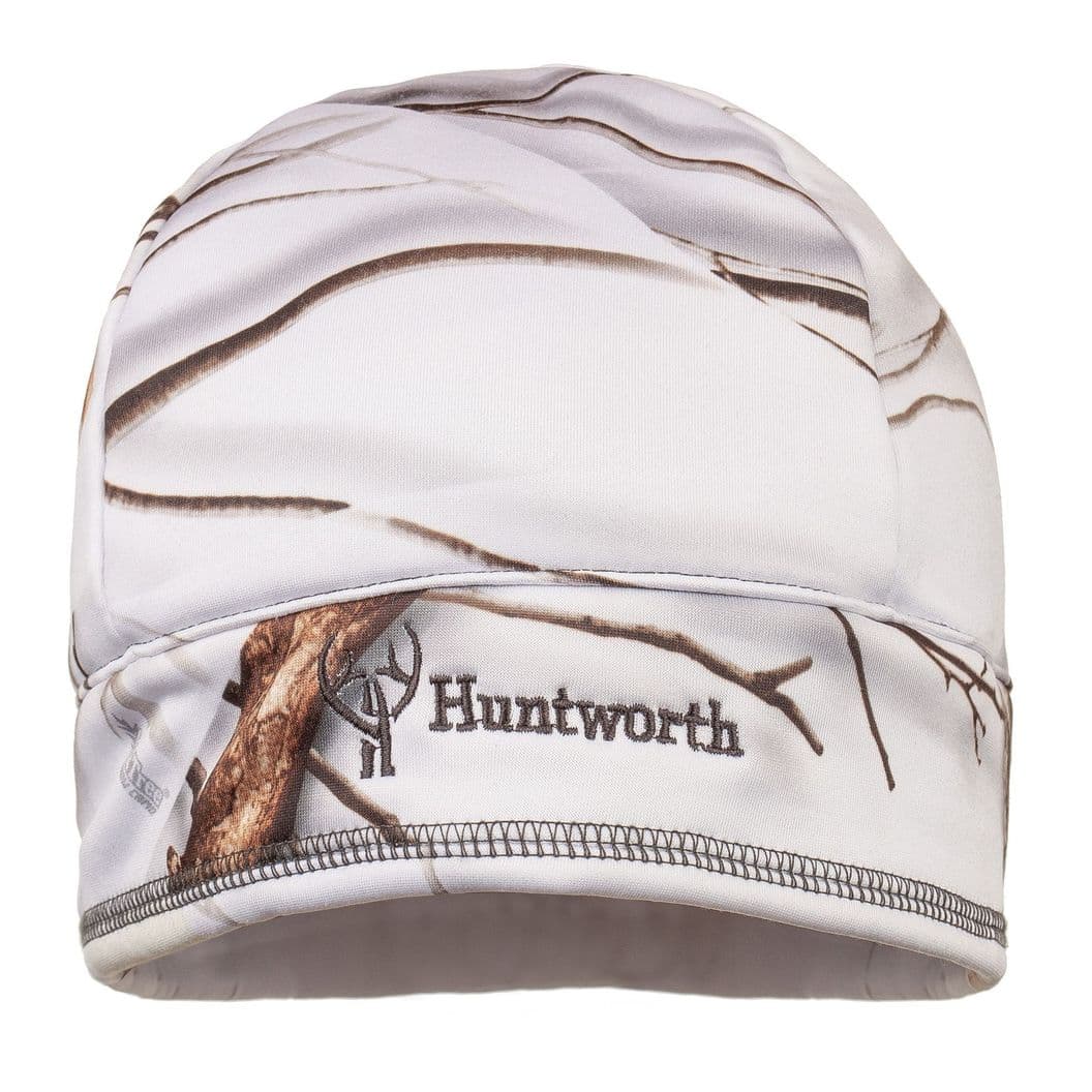 Купить Шапка Huntworth Fleece Beanie (Snow Camo) зимний камуфляж