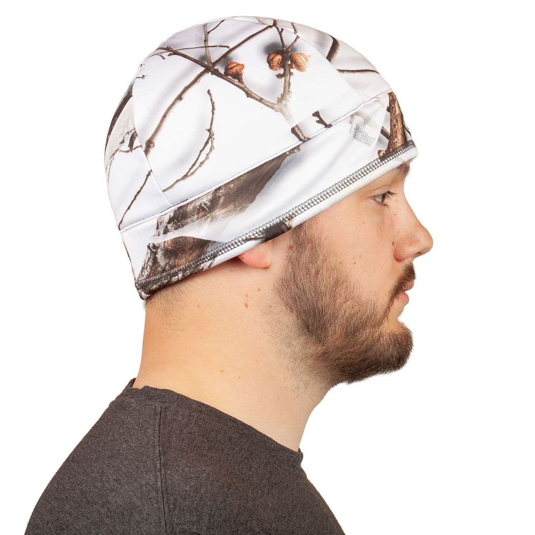Купить Шапка Huntworth Fleece Beanie (Snow Camo) зимний камуфляж