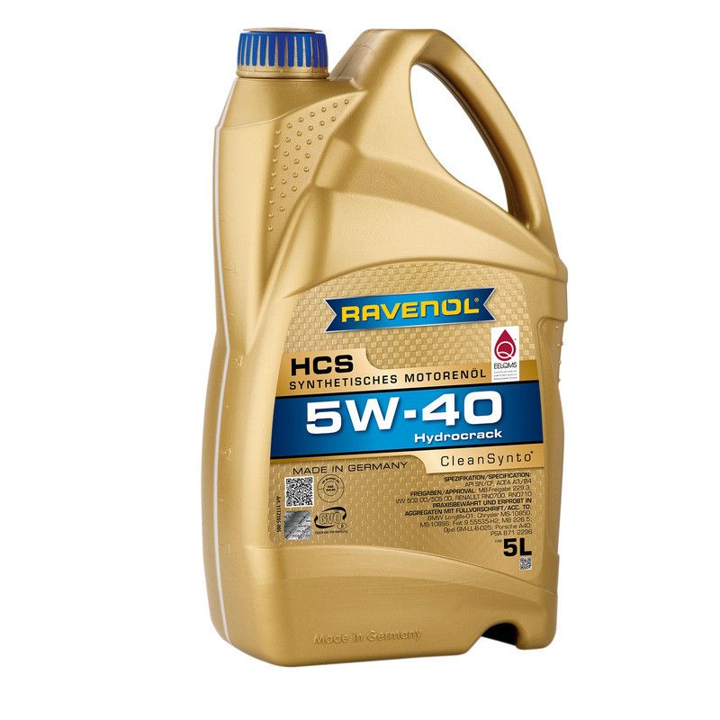 Купить моторное масло ravenol hcs 5w-40