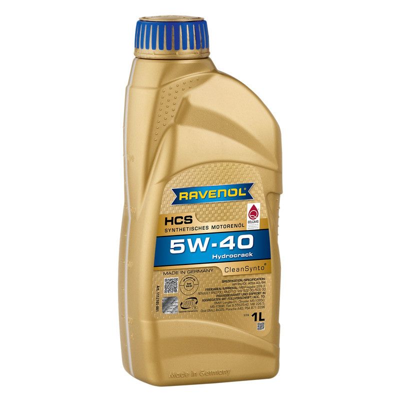 Купить моторное масло ravenol hcs 5w-40