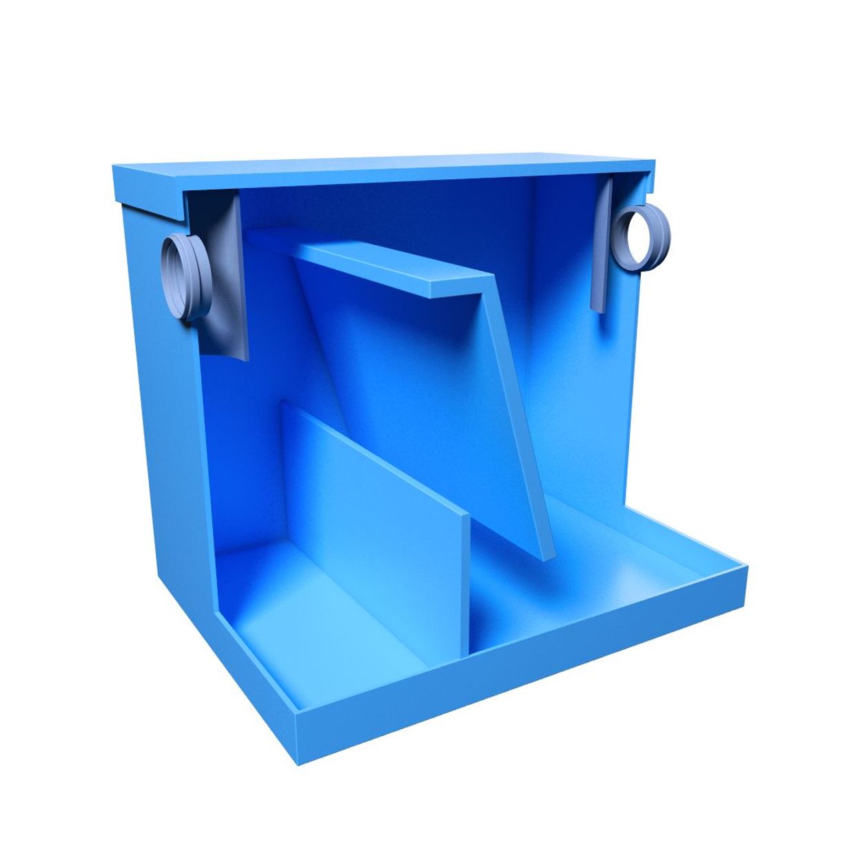 Купить Жироуловитель 0,5-15 под мойку ПласТанк (PlasTank)