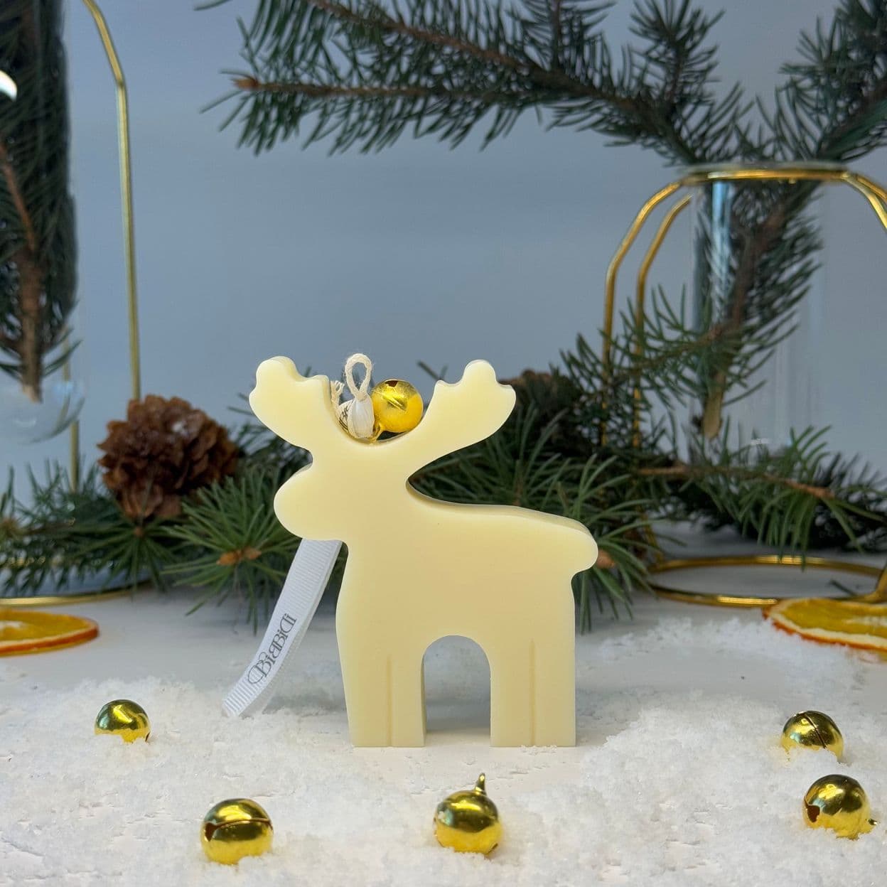 Купить Свеча: "Олень" - большой