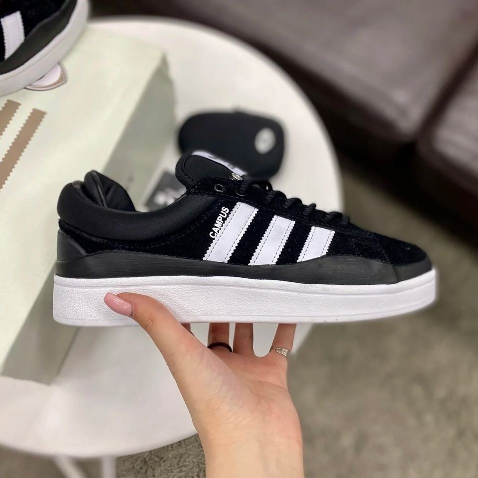Купить Adidas Campus x Bad Bunny, Black White