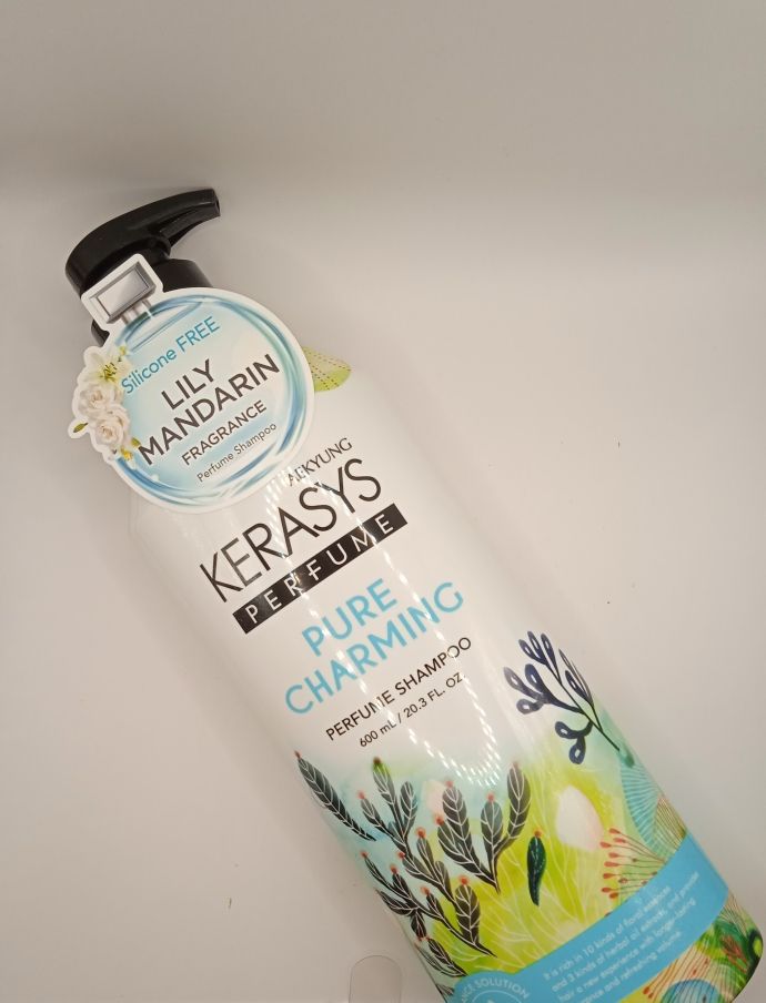 Купить Шампунь для волос KERASYS PURE CHARMING 600 ml (увлажняющий для сухих и ломких волос)