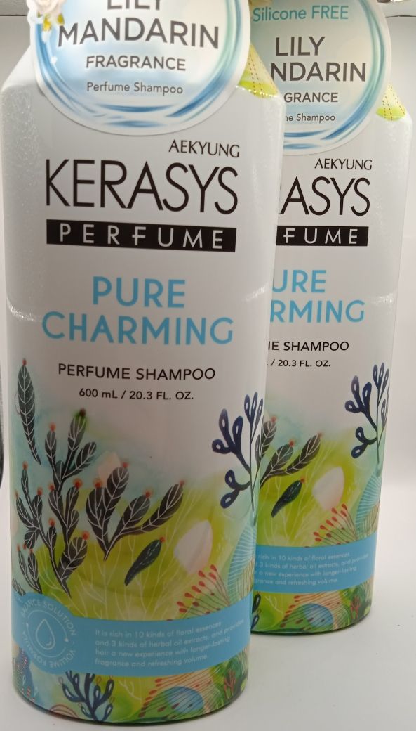 Купить Шампунь для волос KERASYS PURE CHARMING 600 ml (увлажняющий для сухих и ломких волос)