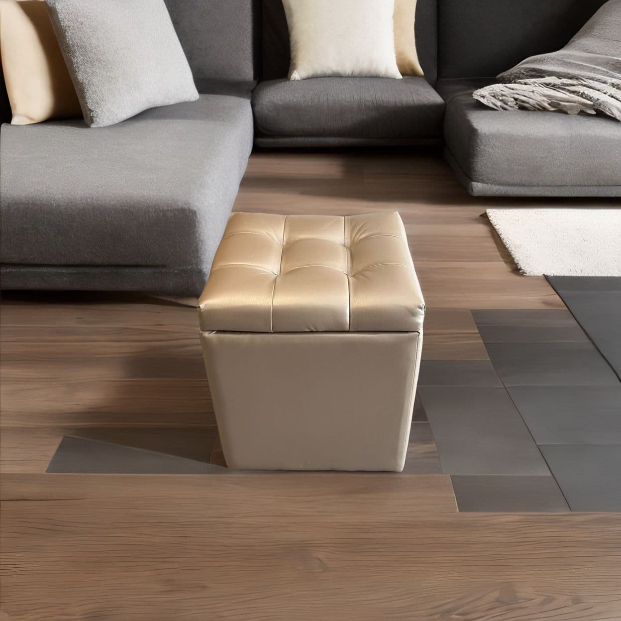 Купить Пуф "Квадро" с ящиком