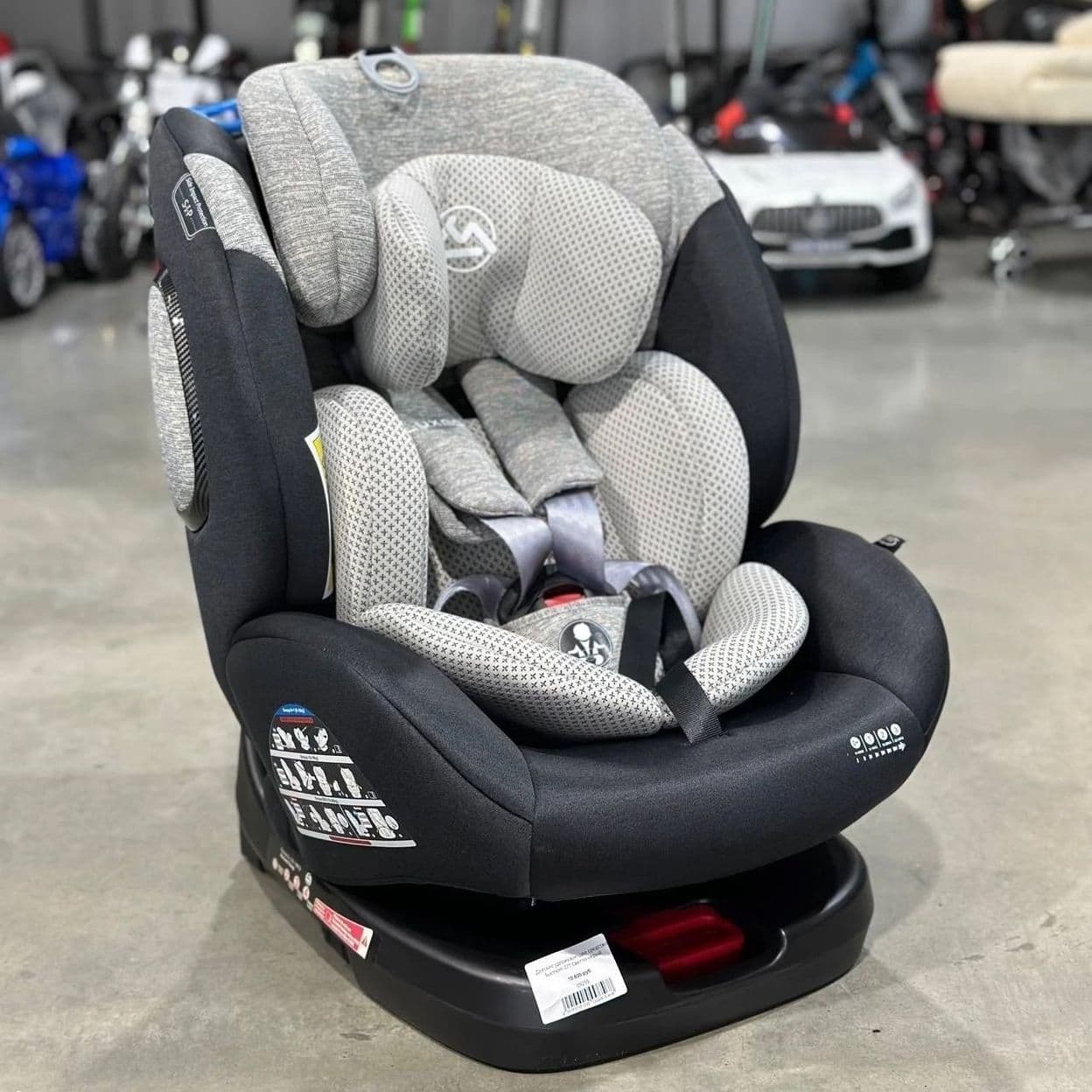 Купить Автокресло Luxmom 277 (Светло-серый)