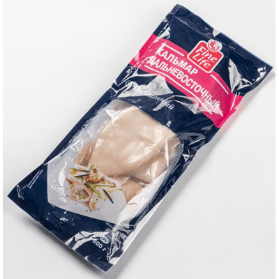 Купить КАЛЬМАР FINE LIFE ДАЛЬНЕВОСТ. ОЧИЩЕННЫЙ СВЕЖЕМОРОЖ. 800Г. доставка продуктов тюмень . доставка продуктов в тюмени . доставка фруктов тюмень . д