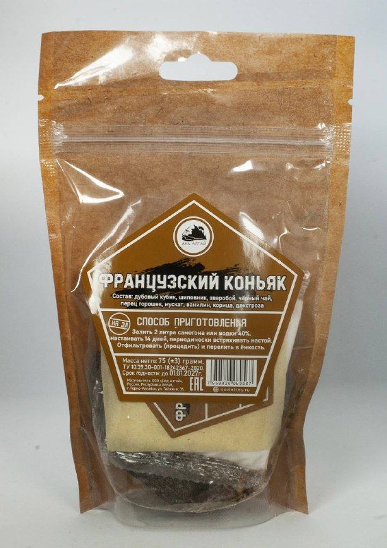 Купить Набор трав и специй «Французский коньяк», для настоек 45г